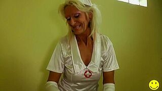Nasty Old Nurse Gets Analyzed