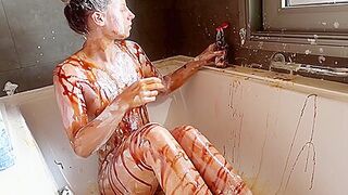 Hayleex - Dirty Mess Food Play (yoghurt Ch