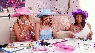 Three Fans, One Cock - Aria Sloane & Nicole Nichols & Sophia Sterling