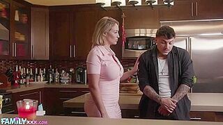 Lonely Stepmom Ryan Keely Opens Up Right On Time