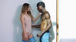 Sultry Brunette Katrina Colts Lingerie Tease Ignites Wild Big Dick Anal Session