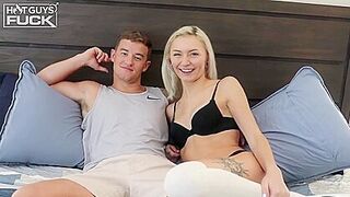 Golden-haired Sexually Excited Wench Love College Dong