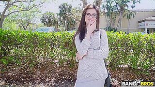 Cute Brunette Teen 18+ Gets Picked Up, Fucked, And Discarded