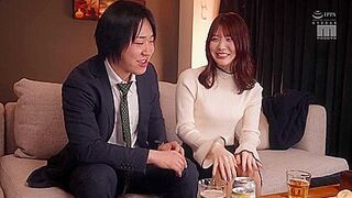 Missed The Last Train And Stayed The Night In My Room. Mio-senpai Couldnt Get Enough To Drink, So We Had Fun Playing Drinking Games... Mio Ishikawa