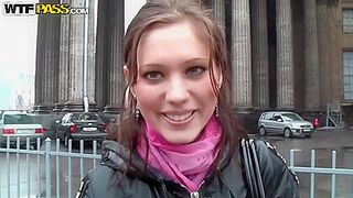 Horny Blonde Russian Teen 18+ Blowjob Fucking