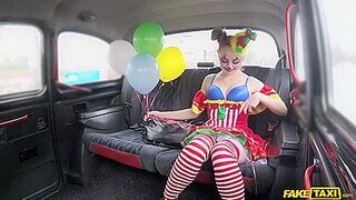 Driver Fucks Cute Valentine Clown Lady Bug