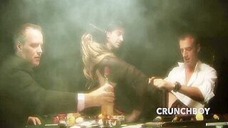 Whore Sexy Big Boob Fucked Bareback By Anal And Cremapied By His Friends Big Cocks 33