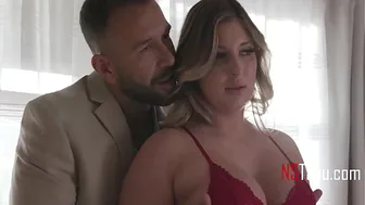 Chubby Hotwife Double Penetrated By Cuck & The Bull
