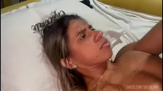 WIFE WITH A BLACK HORNY MAN IN THE MOTEL GIVING IT TASTY CUCKOLD FILMING SHE CUMMED ON THE BLACK MAN'S DICK HE GAVE HER REVENGE CUMMING ON HER FACE AND ALL OVER HER BODY THE CUCKOLD COULDN'T HOLD IT BACK AND CUMMED IN HER MOUTH
