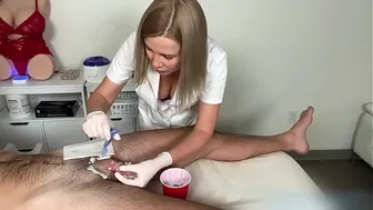 When the waxing master perfects a dick and fucks my assistant!