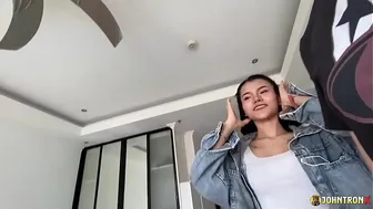 JohnTronX- I Creampie A Young Thai MILF Who Gives Amazing Blowjobs