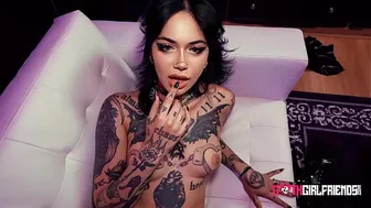 Tattooed Charmer Aurora Anarchy Gets Fantastic BDSM Pleasure