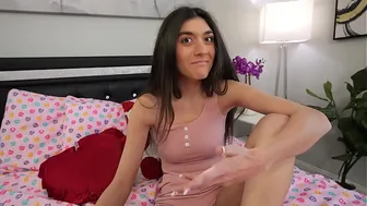 My Step Sis Gets Every Last Drop On Valentine's Day - Aubry Babcock