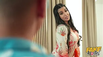 Fake Hostel - Hot PAKISTANI heiress is GAGGING for European COCK