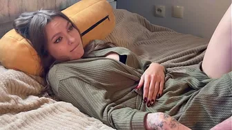 With cheating on her husband with his brother and getting multiple squirting orgasms