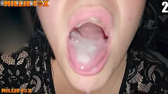 Amateur MILF Swallows 20 Loads of CUM - Millie Fox