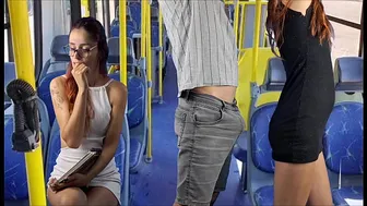 Student being groped on the bus in public!