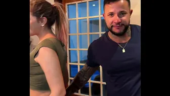 Cuckold husband watches friend fuck his wife