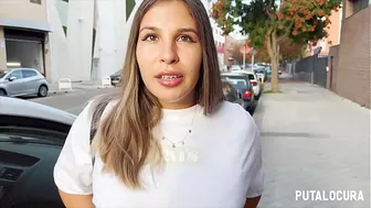 PutaLocura - Young Spanish woman with a huge ass Zivanka is caught on the street by Torbe