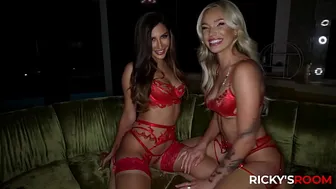 RICKYSROOM Dirty little duo with Gianna Dior and Rara Knupps