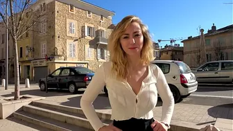 Elisa, beautiful blonde with huge breasts