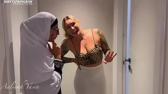 Aaliyah Yasin meets her new neighbour