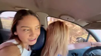 Some girls pick me up at an uber and one ends up sucking me off while we're walking - Tommy Miller