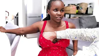 Shy Huge Boobs Wannabe Model Gets Felt Up At Interview By Muscular Producer!