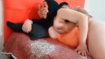 I catch my big-ass stepmom relaxing alone in her room so I can fuck her hard.