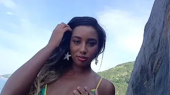 There's no better place to have sex than on the beach. I gave my sweet little ass to this well-endowed guy.