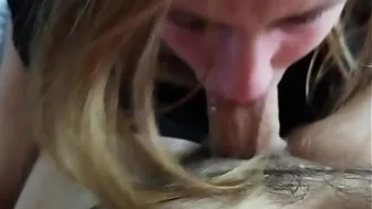 Real Homemade Deepthroat Cumshot Compilation Blowjob Swallow