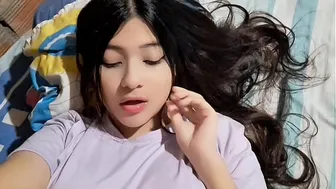 Home masturbation of a beautiful Latina girl