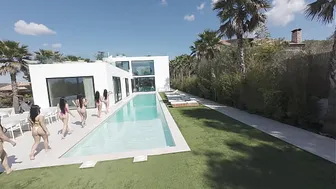 We filled the Airbnb house with prostitutes of all nationalities.