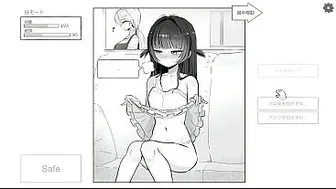 [Gameplay] Teasing step sister in secret Hentai Game