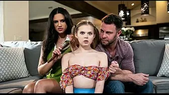 Babysitter Coco Lovelock Agrees To Threesome With Kinky Couple