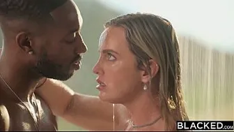 BLACKED Hot Blonde MILF Charlie Forde Can't Stop Cumming On His BBC