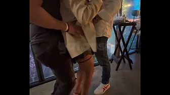 I met two men at a samba party, took them home, gave one of them a blowjob and squirted in the parking lot, and gave one of them a good time in the back seat of the car while my boyfriend was driving.