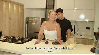 The stepmother fucks with her stepson whenever they're home alone