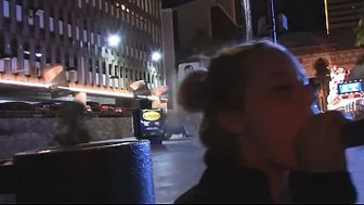 18 Naked in Public Sucking Cock and Fucking and EMOTIONAL Orgasm