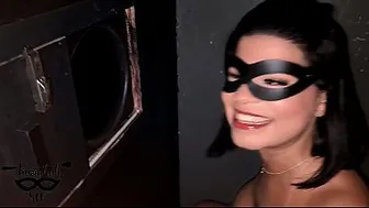 I went to the Hotbar swingers club and was going to have sex with four people in the booth, but two of them came too soon.