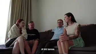 SWINGERS: Amateur Couple Swap With ANAL