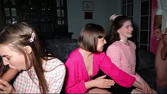 Sex dolls. Barbie orgy. (Part 1)