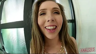 Lena Paul's Oiled-Up Asshole: Tommy's Hardcore Anal Pounding