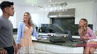 Fucking Like One Big Happy Freeuse Fam - Andi Avalon, Summer Kline, Arin Jones