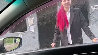 Please not in the Pussy, I have a boyfriend A cute student paid with her asshole for the trip