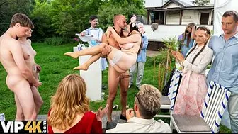 BRIDE4K. He said Yes When She saw Her Big Ass and Tits