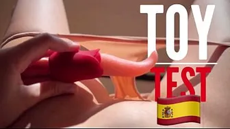 Testing out my new sex toy. Oh God, I love it!