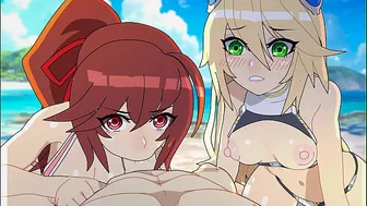 Beach Episode - Blazblue Hentai