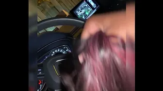 Emo girl begs to get face fucked by black cock