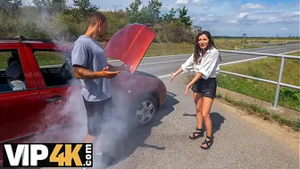 VIP4K. George Uhl roughly fucked a (censore) in the woods